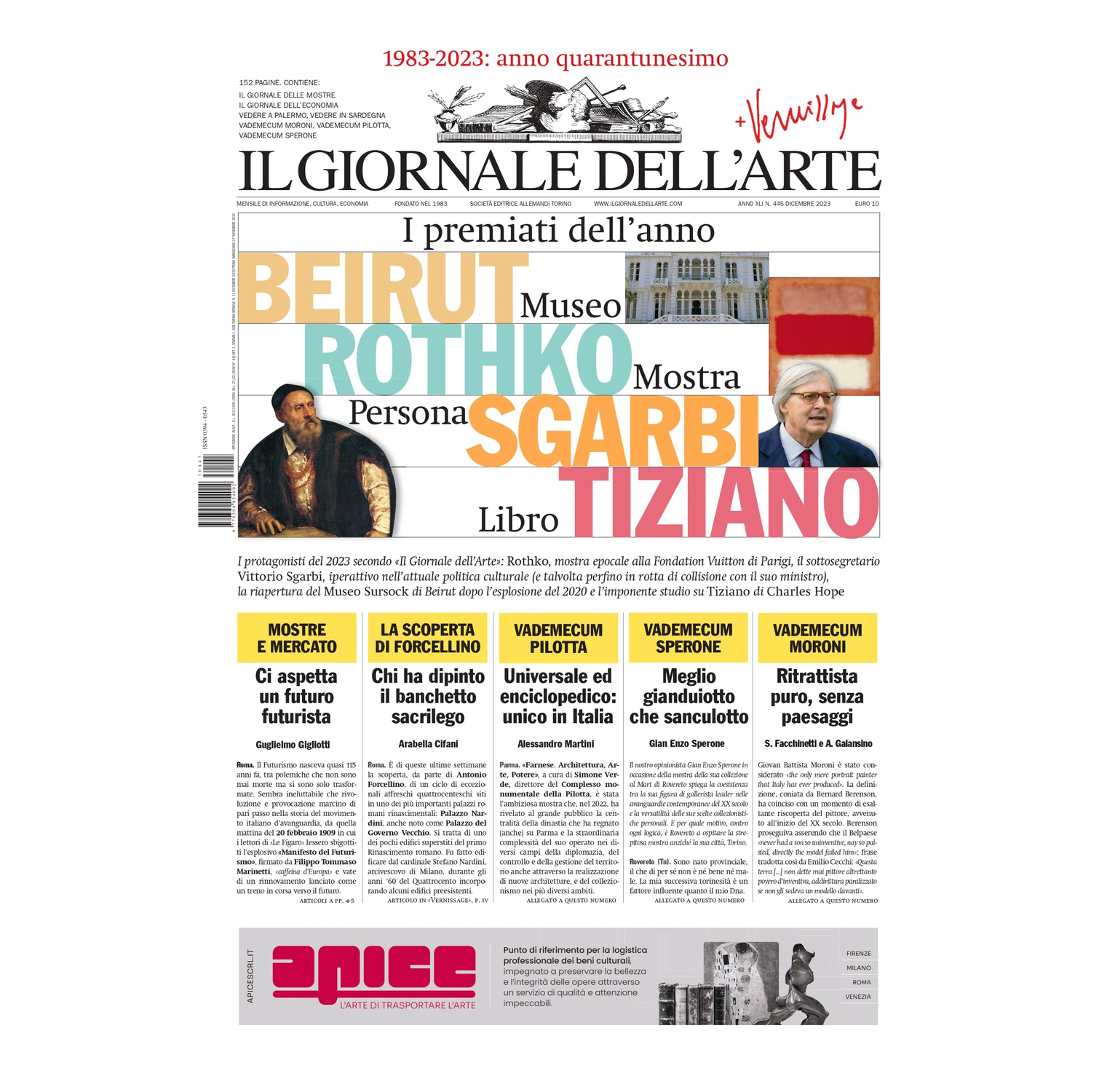 Numero 445 - Dicembre 2023