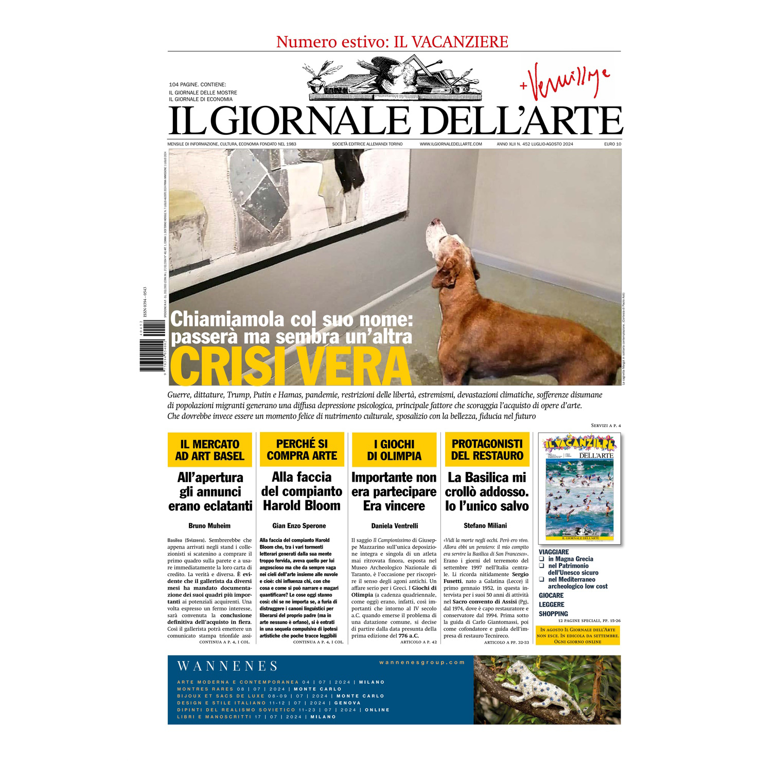 Numero 452 - Luglio/Agosto 2024