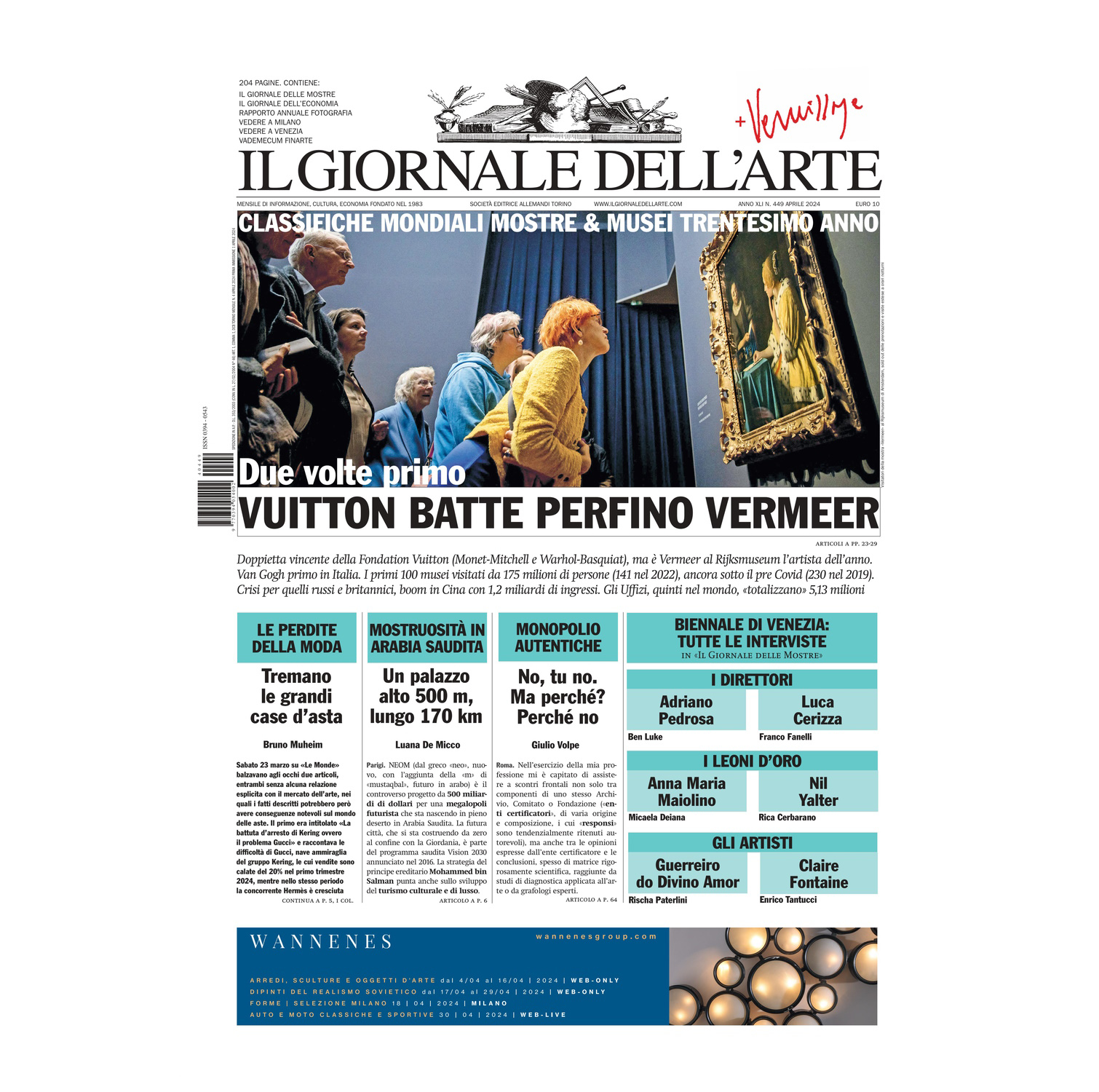 Numero 449 - Aprile 2024